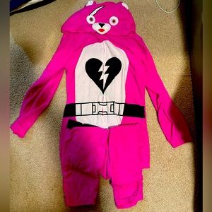 Fortnite Cuddle Team Leader Bodysuit 1 Piece Costume - Size Small/Medium Adult